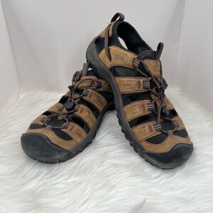 Keen Waterproof Sandals Hiking Water Shoes Brown Mens Size 11.5